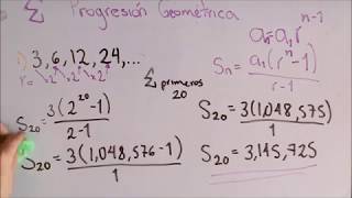 Progresión Geométrica y suma de términos | Herramientas analíticas #3