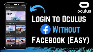 How to Login to Oculus Quest 2 without Facebook ! screenshot 3
