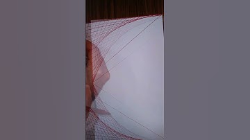 Fast Red Spaceship Spiral Pattern / Timelapse #shorts #timelapsedrawing #drawing #spiralpattern #art