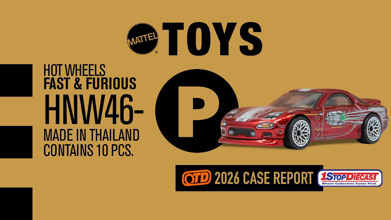 Hot Wheels Fast & Furious Premium // 2026 P case (mix 2) presented