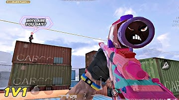 Combat Master 1v1 Sniper Duel vs EU Pro | High Ping (720+) Intense Lag Gameplay 