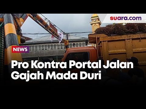 Pro Kontra Portal Jalan Gajah Mada Duri, antara Bikin Macet dan Klaim Merawat Jalan