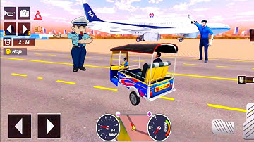 Tuk Tuk auto rickshaw driver 3D game - 262 auto rickshaw driving game - Android iOS Gameplay