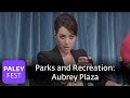 Parks and Recreation - Aubrey Plaza Stares Down Joe Biden