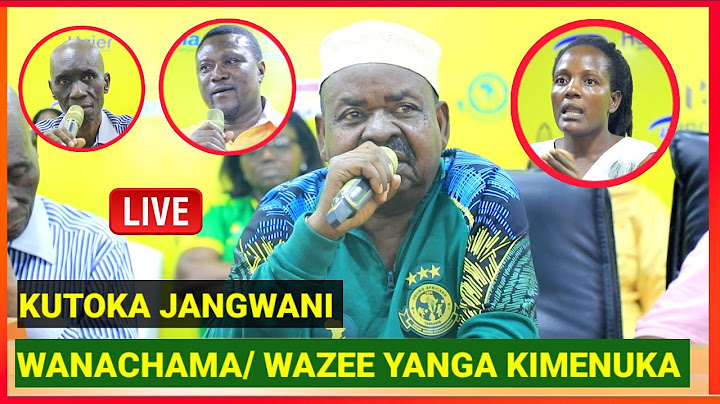 TAARIFA MPYA KUTOKA YANGA MUDA HUU,WAZEE WANACHAMA WACHARUKA MAKAO MAKUU, HATUCHEZI, KIMENUKA BALAA