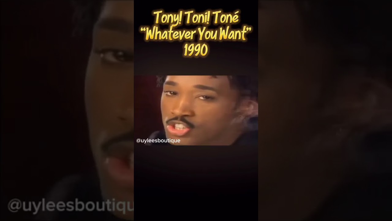 洋楽 TUNE TOWNE XI Tony! Toni! Toné ~ Whatever You Want ~ 1990 #oldschoolmusic