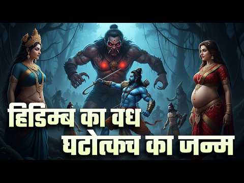 महाभारत: भीम ने किया हिडिम्ब का वध, फिर उसी की बहन से रचाया विवाह! || Bhim vs Hidimb Story