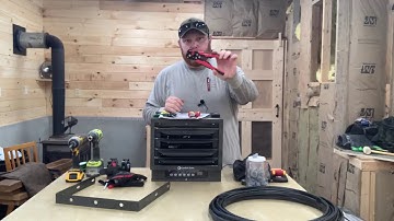 ComfortZone 7500w heater install