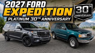 2027 Ford Expedition Platinum 30TH Anniversary Review!