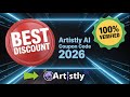 Artistly AI Coupon Code 2026: Save Big on Artistly.ai (Tested)