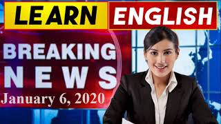 Learn English News With Subtitles | January 6, 2021