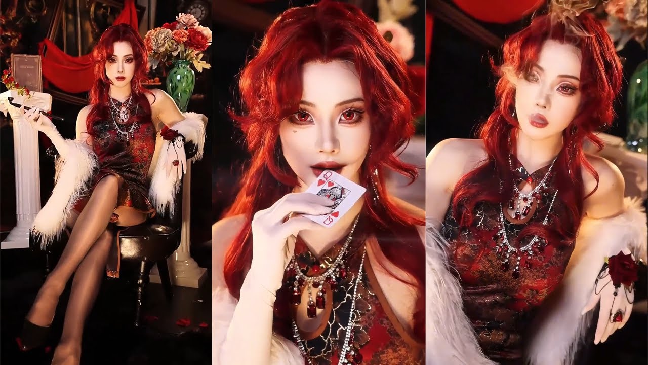 我在惊悚游戏里封神“他只想要一个不会亲吻他的观众”#红桃皇后#我在惊悚游戏里封神#makeup #是初九啊