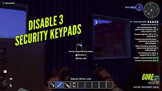 Disable 3 Security Keypads | Crime Simulator
