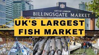 Uk's Largest Fish Market - Billingsgate  Fish Market London | Watch this before visit #billingsgate