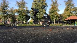 BMX Barspin and Kickflip | iPhone 6 SlowMo test 240 FPS