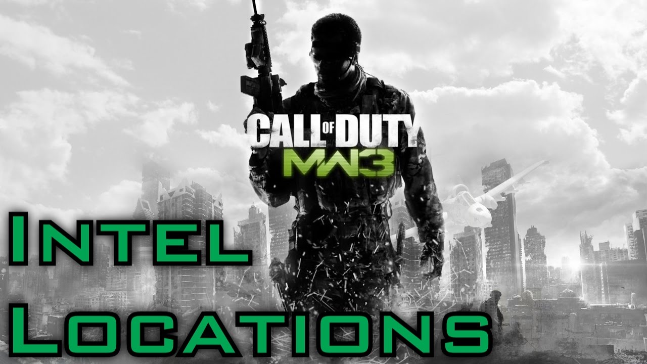 Call of Duty Modern Warfare 3 Intel Locations (HD,60fps) YouTube