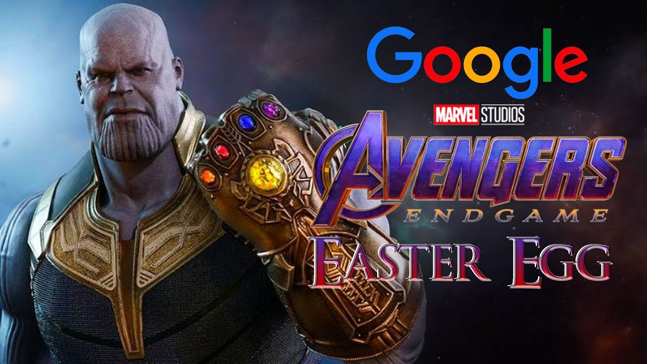 Avengers Endgame Easter Egg on Google Ft. Thanos Infinity Gauntlet