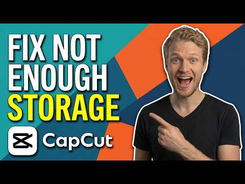 How To Fix Not Enough Storage In CapCut Upscaler (Easy Guide)
