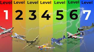The 7 levels of Allied WW2 Aircraft Explained !