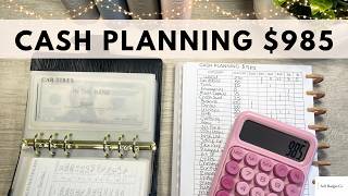 Budgeting $985 ✨💵 | Cash Planning my 2nd August Paycheck screenshot 3