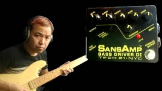 TECH21 NYC BASS DRIVER DI Sans Amp Line Recording review