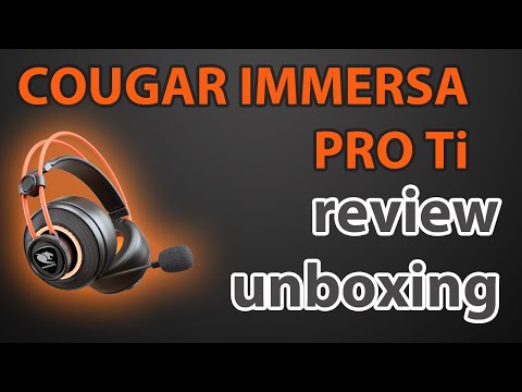 COUGAR IMMERSA PRO Ti REVIEW and UNBOXING! | Would you buy them? | XIKIZOID