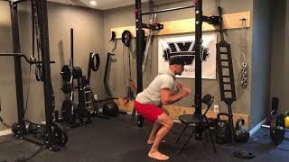 Tabata Elevated Burpees + Elevated Sprawls