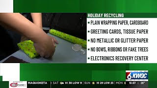 What you can and can't recycle this holiday season