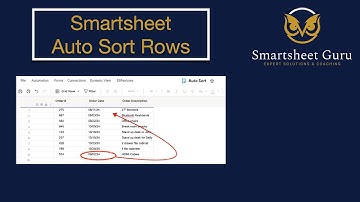 Smartsheet Auto Sort Rows with SSFeatures *Save with PROMO code*