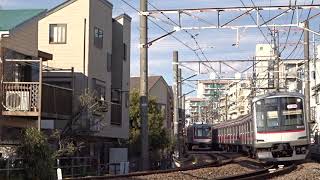 東急東横線5050系5158F各駅停車元町中華街行き白楽カーブ通過