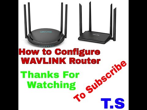 How to configure WAVLINK Router