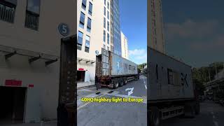 40HQ container UFO highbay light - Industry light 16 years experience#ufohighbaylight #factory