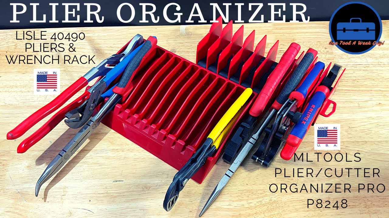 Plier Organizers (Lisle 40490 & MLTools P8248) 