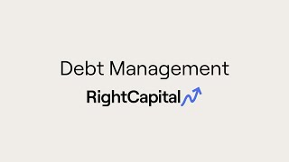 RightCapital's Debt Management Module