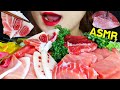 ASMR RAW TUNA SASHIMI EATING SOUNDS 참치 회 먹방 MUKBANG