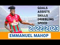 Emmanuel mahop top scorer  2023 goals assists skills