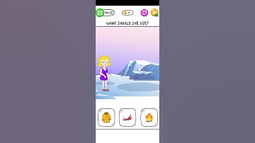 Brain Master Level 55 What should she use? Gameplay Solution Walkthrough