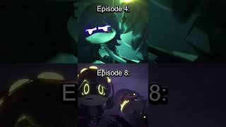 Murder Drones 💜// Episode 4 vs Episode 8 // #uzidoorman #murderdronestheory #glitchproductions