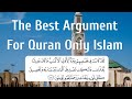 Le meilleur argument en faveur du coran uniquement pour lislam sans hadith