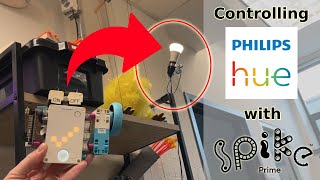 Controlling Hue Lights with SPIKE Prime