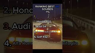 These V6 Engines Sound INSANE 😳 Which One Hits Hardest? #cars #shorts #enginesound #v6