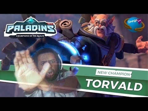 Empurrando Geral "Torvald" Gameplay [Paladins] Omega Play