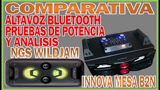 INNOVA MS2 - 30€ v.s NGS WILDJAM - 90€ .Comparativa Altavoces Bluetooth -  YouTube