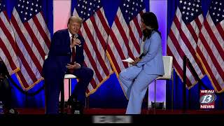 WEAU - FORMER PRESIDENT DONALD TRUMP VISITS LA CROSSE, WISCONSIN (08/29/2024)