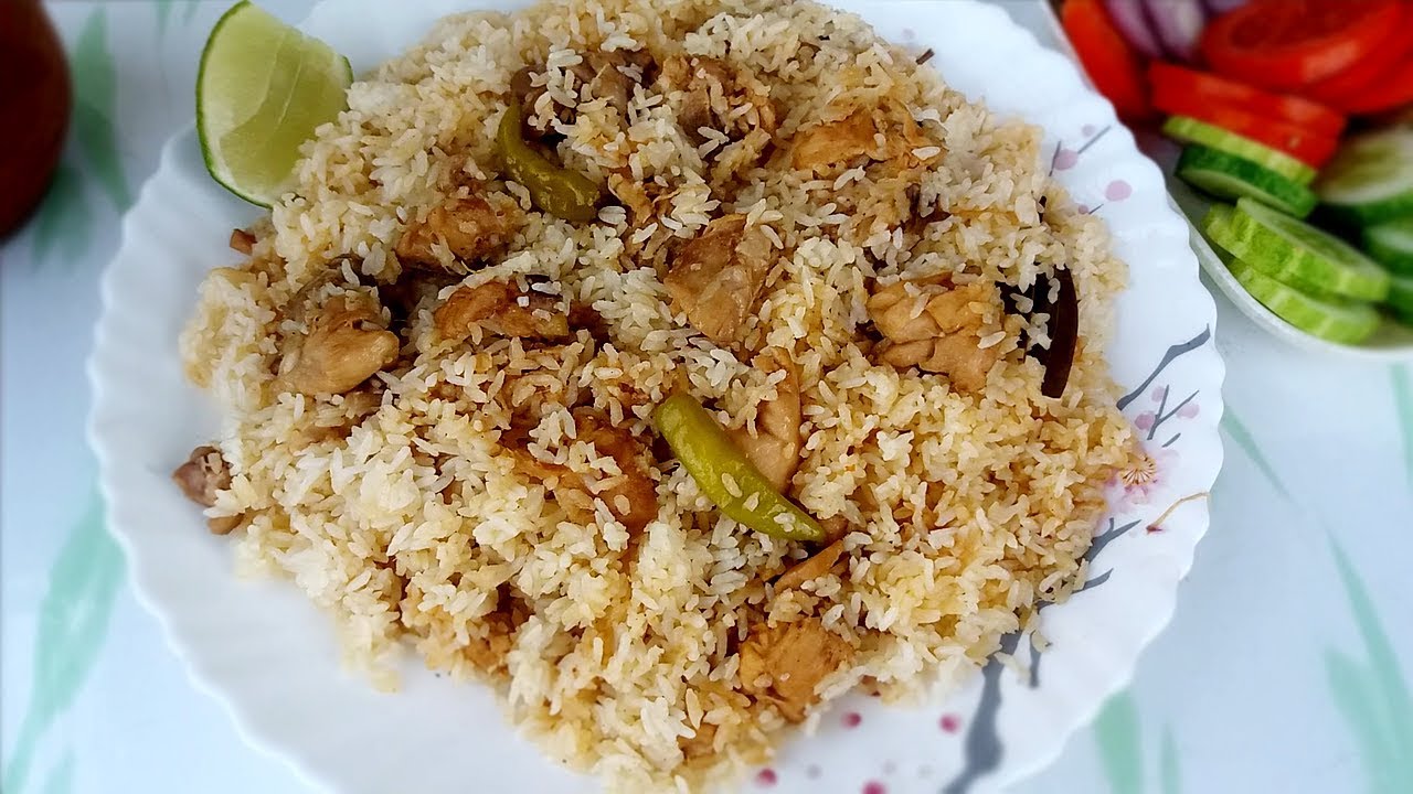 হোটেলের বাবুর্চির রান্না চিকেন তেহারি । চিকেন তেহারি রান্নার রেসিপি । মুরগির তেহারি । Chicken Tehari