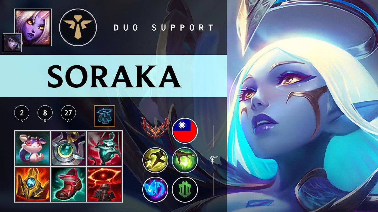 Soraka Support vs Nautilus - TW Grandmaster Patch 26.03