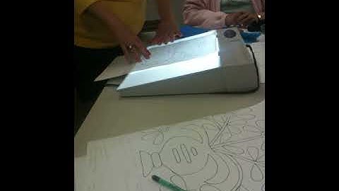 Tracing your applique pattern