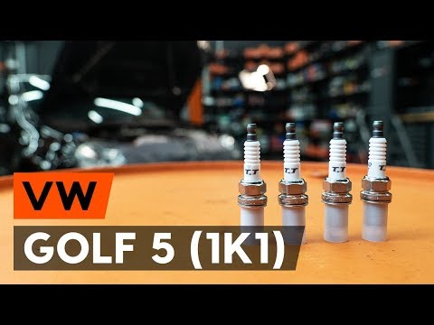 Kako zamenjati vžigalne svečke na VW GOLF 5 (1K1) [VODIČ AUTODOC]