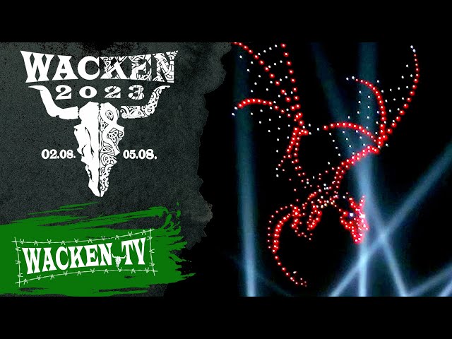 Wacken Open Air 2023 Drone Shows by Verge Aero class=