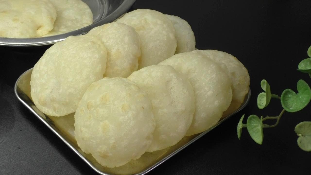 Paal Poori || Milk Poori || Breakfast || Rice flour breakfast Recipe in Tamil